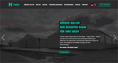 Desktop Screenshot of hoecker.com